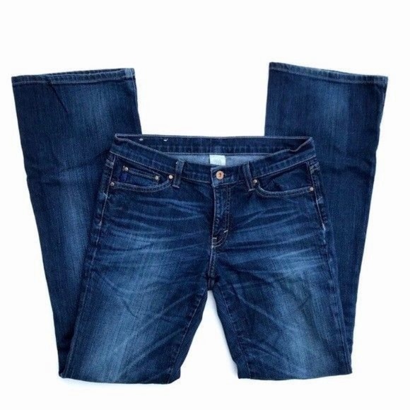Banana Republic Denim - BANANA REPUBLIC 31x34 Bootcut Stone Washed Jeans